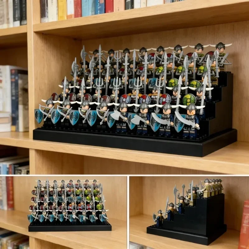 Building Block Mini - ブロック玩具の展示用ボックス、収納ボックス、ブロック人形コレクションの展示用アクリルボックス、ギフト