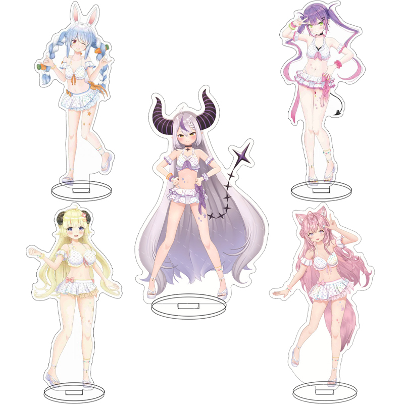 16cmのアニメ「ホロライブ」シリーズの、白神ふぶき、ネコマ - Figma Stand Set のレビューと価格