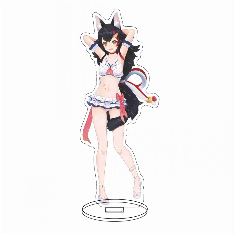 16cmのアニメ「ホロライブ」シリーズの、白神ふぶき、ネコマ - Figma Stand Set のレビューと価格