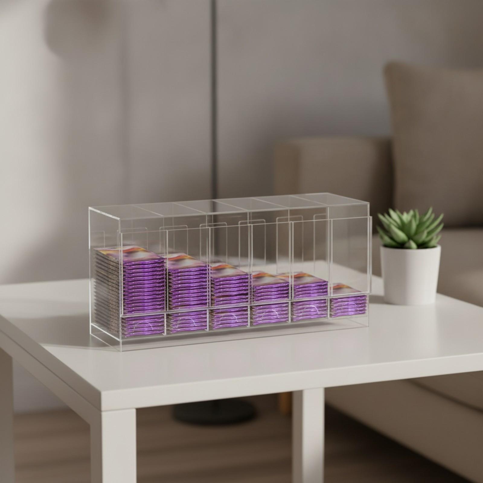 カードパック収納用ディスプレイケース。アクリル製の整理整頓用 - Display Case Acrylic のレビューと価格
