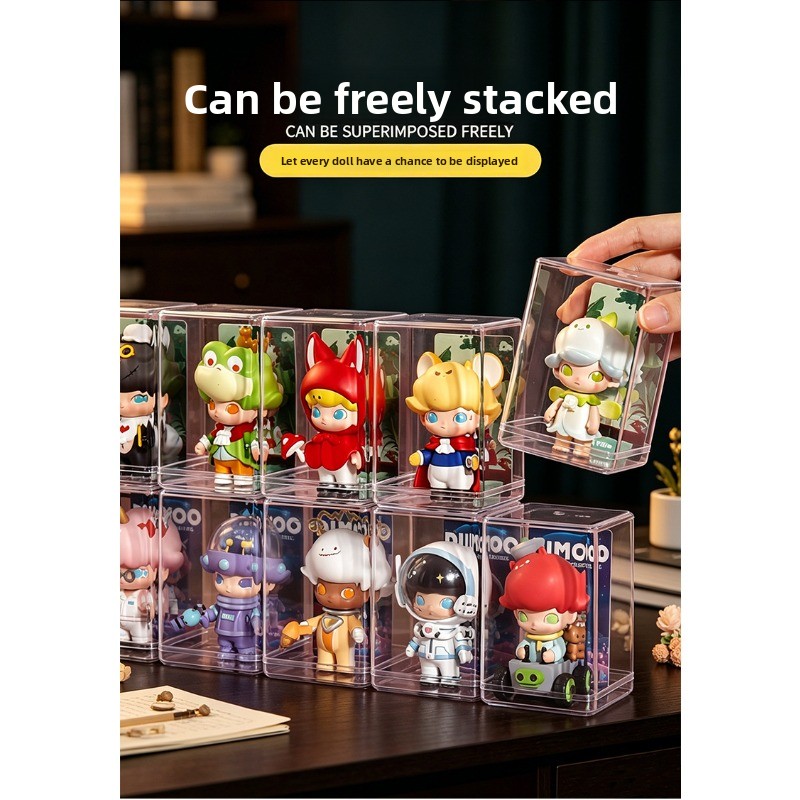 ブラインドボックス収納ボックス、単体人形用、プラスチック製デ - Pop Display Shelf のレビューと価格