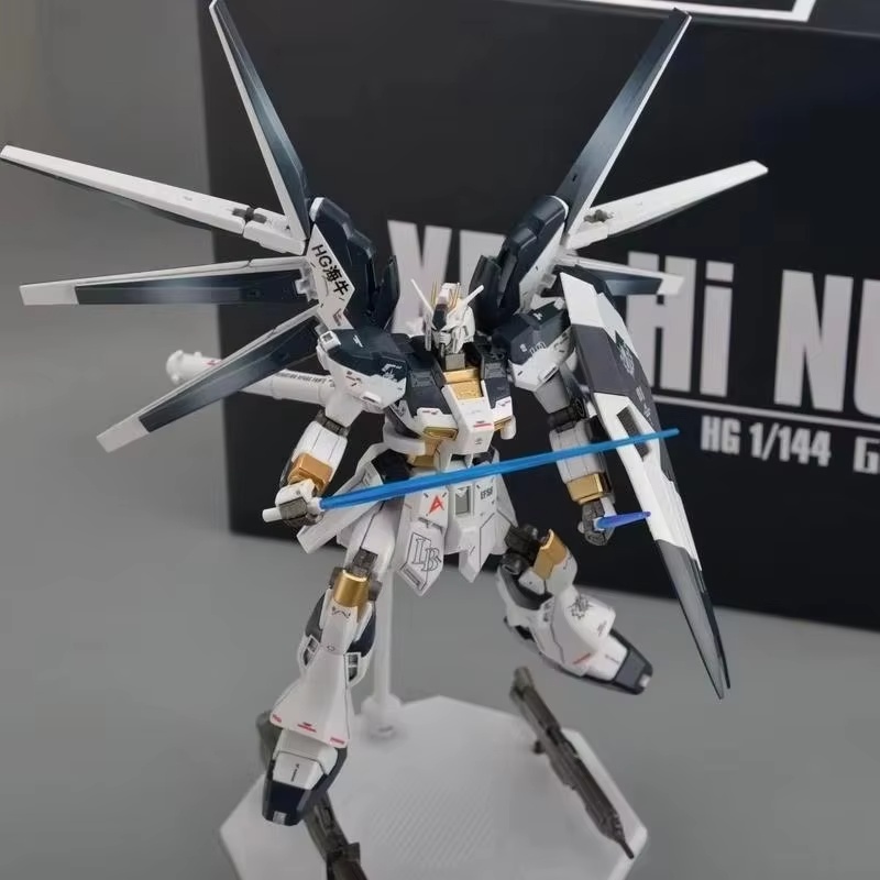 Hi-ν Hi Nu GPB カラー HG 1/144 スケ - Bandai Model Gundam Hg のレビューと価格