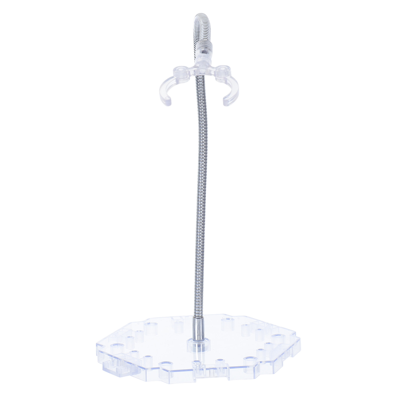 調整可能な透明アクションフィギュアスタンド。柔軟な蛇の骨のよ - Action Figure Stand のレビューと価格